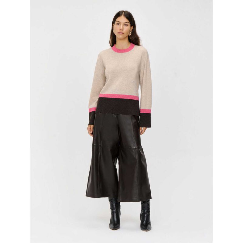 Veronika Maine Merino Colour Block Sweater image number 2